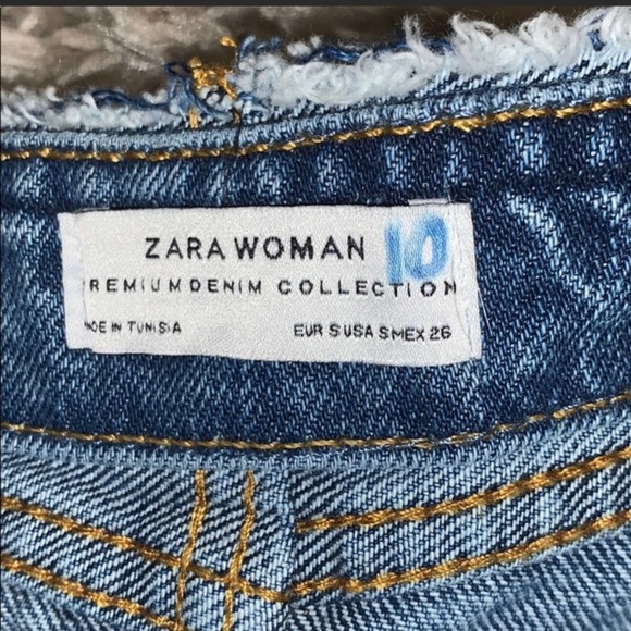 Zara woman premium denim collection skirt - Picture 2 of 3